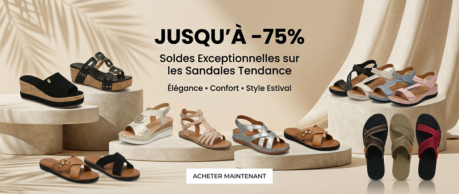 Les sandales minimalistes : la tendance chic de l’été