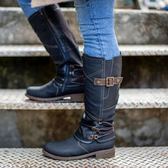 Bottes Hautes Femme Imperméables – Doublure Chaude