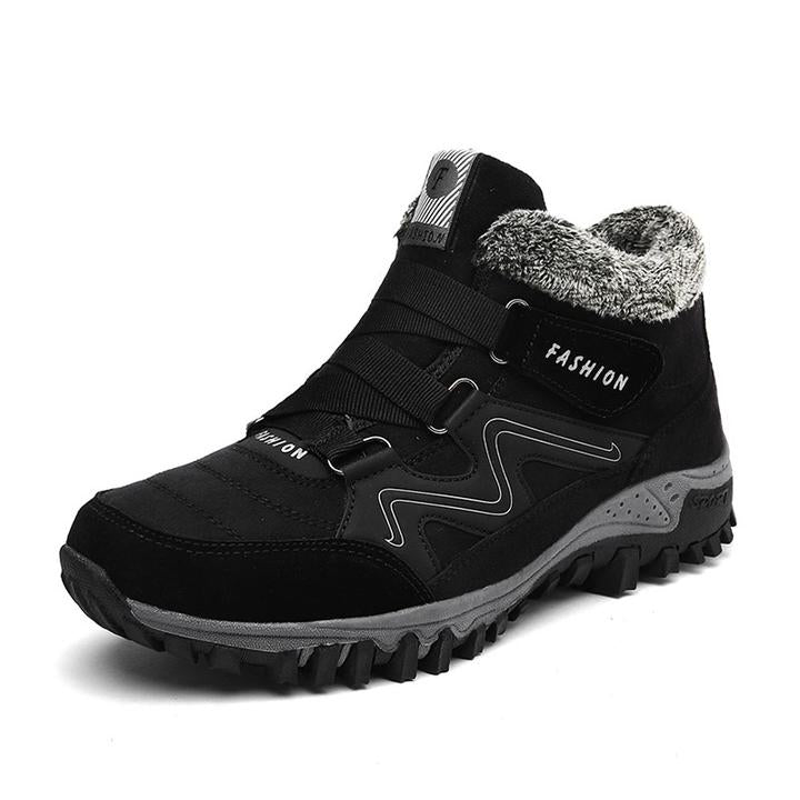Baskets d'Hiver Femme Fourrées – Chaussures de Marche Sportives et Thermiques