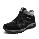 Baskets d'Hiver Femme Fourrées – Chaussures de Marche Sportives et Thermiques
