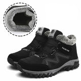 Baskets d'Hiver Femme Fourrées – Chaussures de Marche Sportives et Thermiques