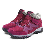 Baskets d'Hiver Femme Fourrées – Chaussures de Marche Sportives et Thermiques