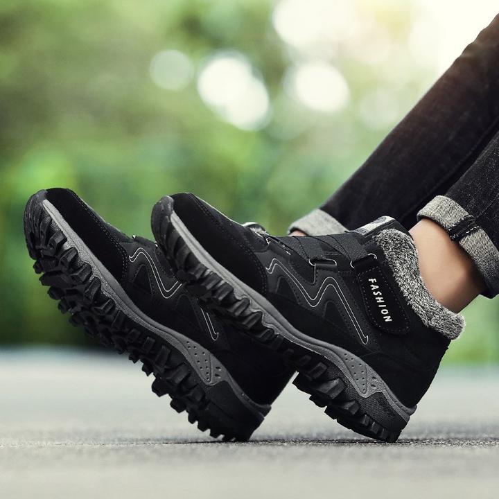 Baskets d'Hiver Femme Fourrées – Chaussures de Marche Sportives et Thermiques