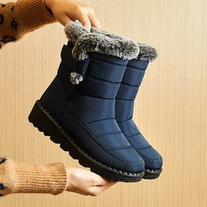 Bottines d'Hiver Femme Imperméables – Semelle Antidérapante
