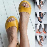 Sandales femme confort été – sandales plates ouvertes à enfiler