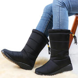 Bottes Hiver Femme Mi Mollet Imperméables Ultra Légères