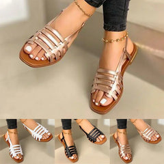 Sandales femme à lanières – style estival et chic