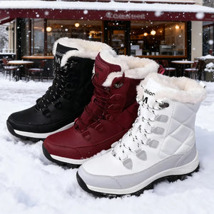 Bottes Hiver Femme Fourrées Imperméables Confort