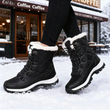 Bottes Hiver Femme Fourrées Imperméables Confort