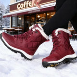 Bottes Hiver Femme Fourrées Imperméables Confort