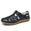 Sandales Femme Fermées Cuir Confortables