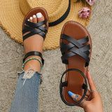 Sandales Femme Cuir Tressé Confortables