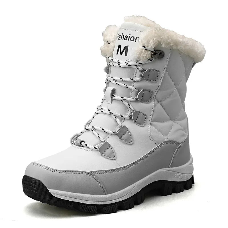 Bottes Hiver Femme Fourrées Imperméables Confort