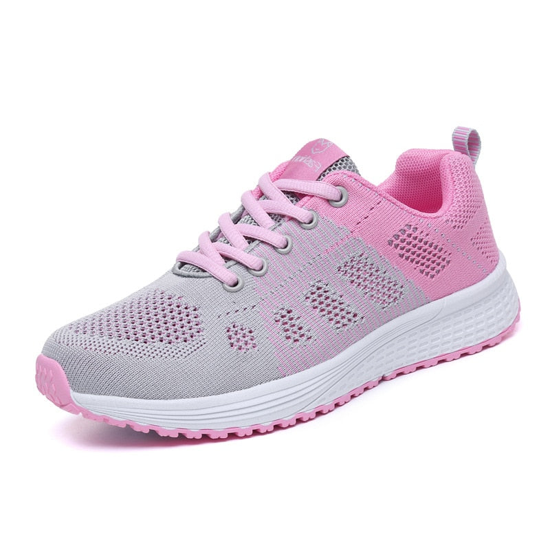 Basket antidérapante femme Evalinne - coloris noir rouge