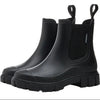 Bottes de Pluie Femme Imperméables Mi-Mollet à Semelle Antidérapante