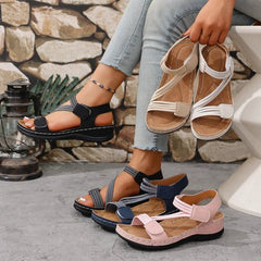 CALINA – Sandales Nervurées Bride Arrière, Collection Été 2026