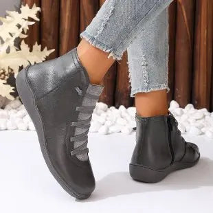 Bottines Femme en Cuir Artisanales – Bottes Courtes Faites Main