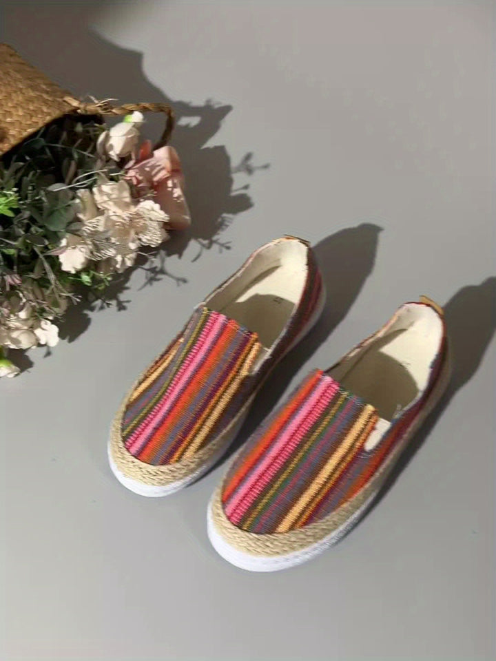 Chaussures plates femme respirantes et légères – élégantes