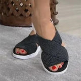 Sandales femme plates légères – tongs compensées casual été